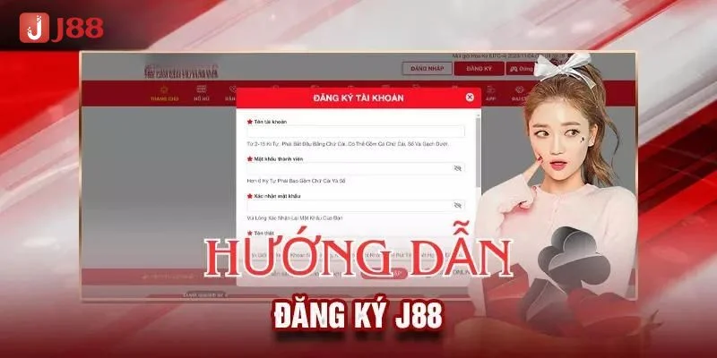 J88 - Link Vào Nhà Cái J 88 Chính Thức Không Chặn 2025 13 Các bước đăng ký tạo tài khoản chơi tại J88 rất đơn giản.