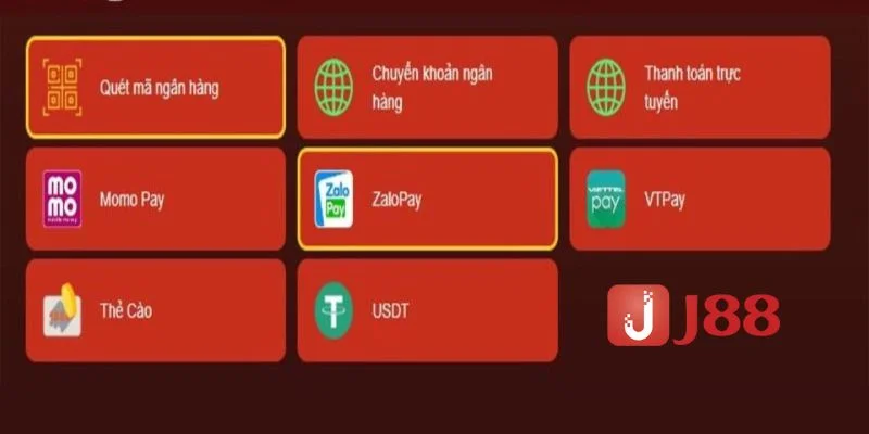 Việc làm đầu tiền ma người chơi cần phải thực hiện tại J88.